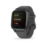 Garmin Venu Sq 2 Aluminium 40mm GPS 5 ATM Slate Aluminium Bezel με Shadow Grey Case και Silicone Band | Smartwatches - shopin.gr
