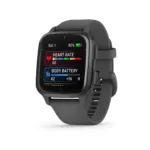 Garmin Venu Sq 2 Aluminium 40mm GPS 5 ATM Slate Aluminium Bezel με Shadow Grey Case και Silicone Band | Smartwatches - shopin.gr