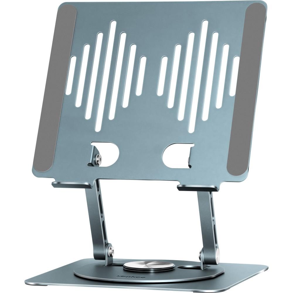 Βάση Στήριξης Επιτραπέζια Yenkee YSN 02 για Συσκευές εως 17" με Περιστροφή 360° και Μεταλλική Κατασκευή Γκρι | Βάσεις Στήριξης - shopin.gr