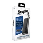 Power Bank Energizer UE20055PQ 20000mAh PD22.5W Fast Charge με 2xUSB-C 1xUSB-A και LED Ένδειξη Μπαταρίας Μαύρο | Power Bank - shopin.gr
