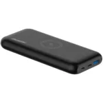 Power Bank Energizer QE10009PQ 10000mAh PD20W με 1xUSB-C 1xUSB-A Ασύρματη Φόρτιση 15W και LED Ένδειξη Μπαταρίας Μαύρο | Power Bank - shopin.gr