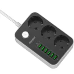 Επιτραπέζιος Φορτιστής Energizer EPB2500W01EU 2500W 10A Max με 3xΣούκο + 6xUSB-A 17W