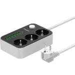 Επιτραπέζιος Φορτιστής Energizer EPB2500W01EU 2500W 10A Max με 3xΣούκο + 6xUSB-A 17W