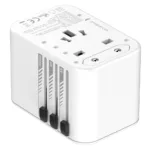 Παγκόσμιος Φορτιστής Ταξιδίου Energizer ETC200 US/AU UK EU με 1xUSB-A 18W και 2xUSB-C 20W/12W Λευκός | Φορτιστές - shopin.gr