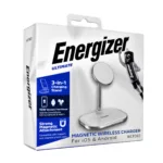 Ασύρματος Φορτιστής 3 σε 1 Energizer WCP303 15W Fast Charge USB-C Λευκός | Ασύρματοι Φορτιστές - shopin.gr