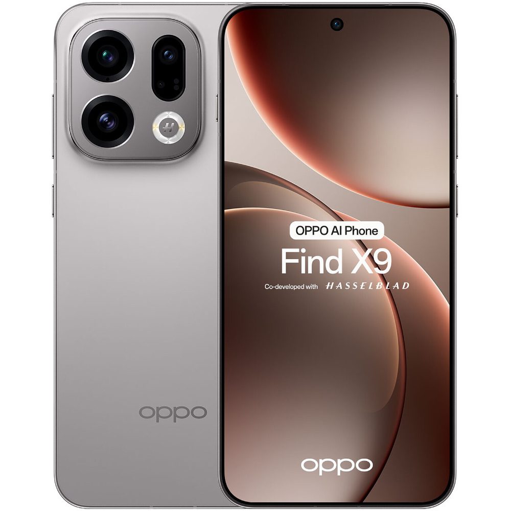 Oppo Find X9 5G Dual Sim 6.59" 16GB/512GB NFC IP68 Titanium Grey | Smartphone - shopin.gr