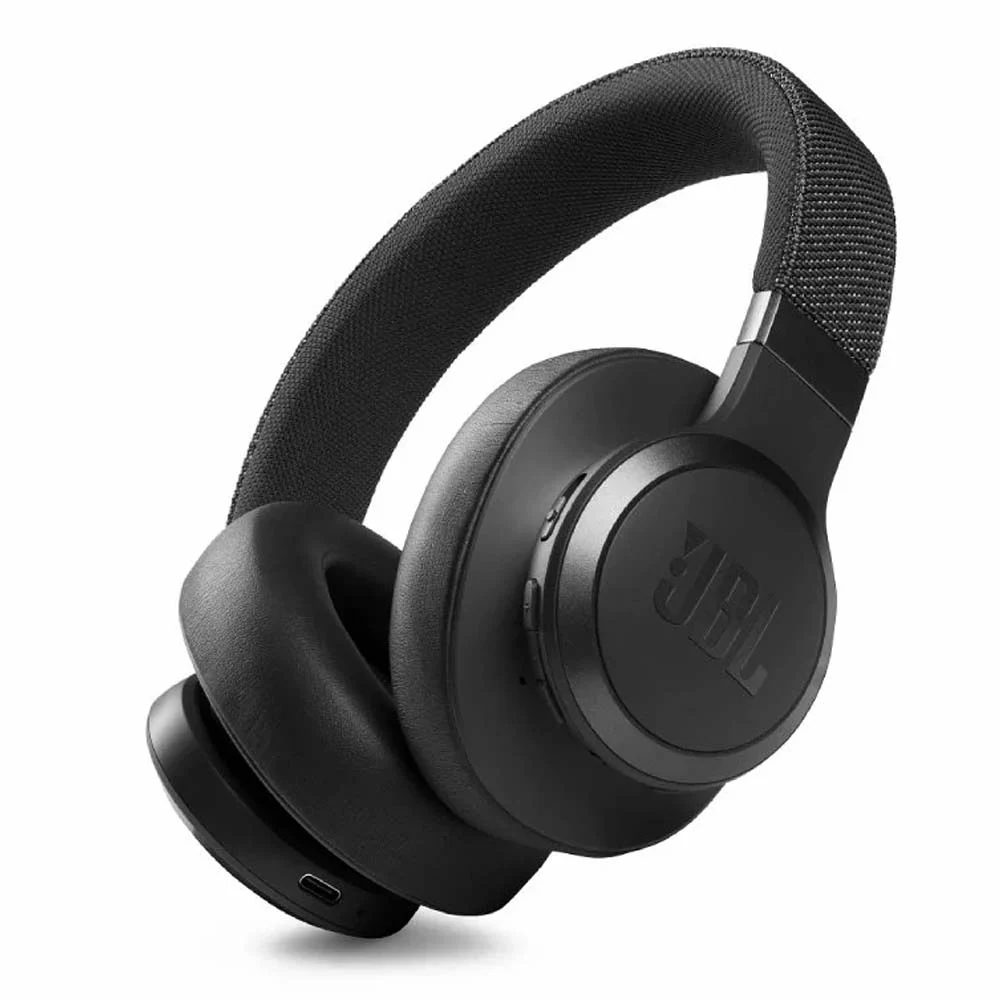 Bluetooth Ακουστικά JBL Live 660NC Ασύρματα & Ενσύρματα USB-C με ANC 50h Ακρόαση και Fast Charge Black JBLLIVE660NCBLK | Bluetooth - shopin.gr