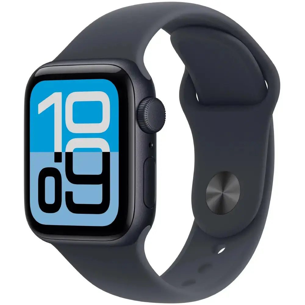 Apple Watch SE 3 5G (2025) Aluminum 44mm GPS eSIM NFC 5 ATM Aluminum Case Midnight με Sport Band Midnight | Smartwatches - shopin.gr