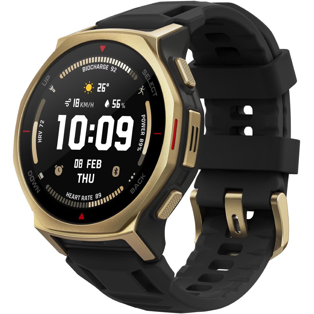 Smartwatch Amazfit T-Rex 3 Pro 1.32" AMOLED GPS NFC 10 ATM Gold | Smartwatches - shopin.gr