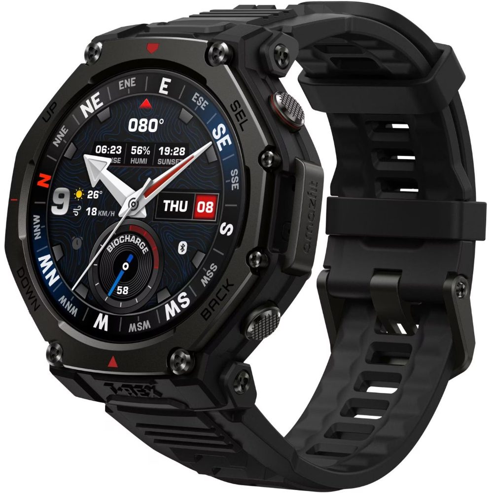 Smartwatch Amazfit T-Rex 3 Pro 1.32" AMOLED GPS NFC 10 ATM Tactical Black | Smartwatches - shopin.gr