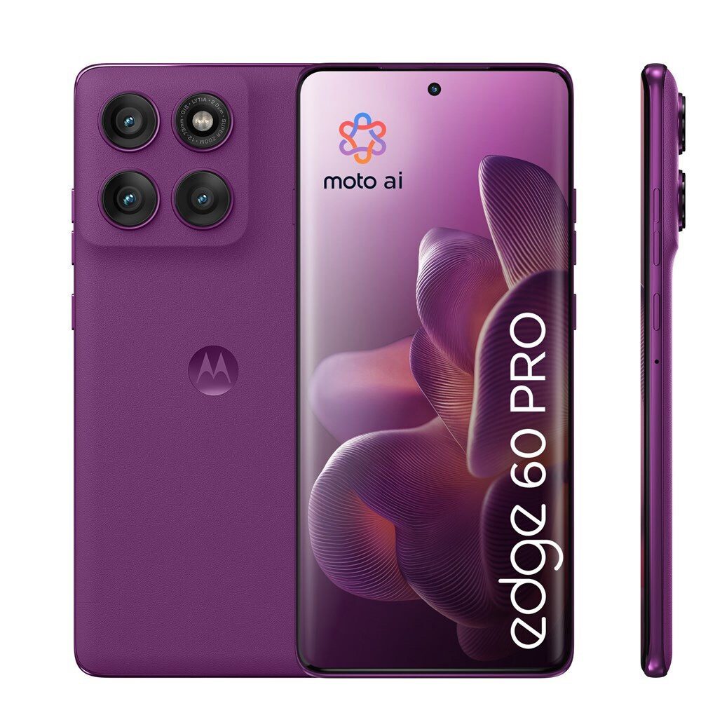Motorola Edge 60 Pro 5G Dual Sim 6.7" 12GB/512GB NFC IP68 Pantone Sparkling Grape | Smartphone - shopin.gr