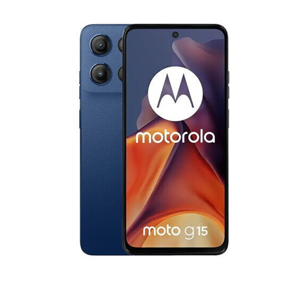 Motorola Moto G15 4G Dual Sim 6.72" 8GB/256GB NFC IP54 Sea Blue | Smartphone - shopin.gr