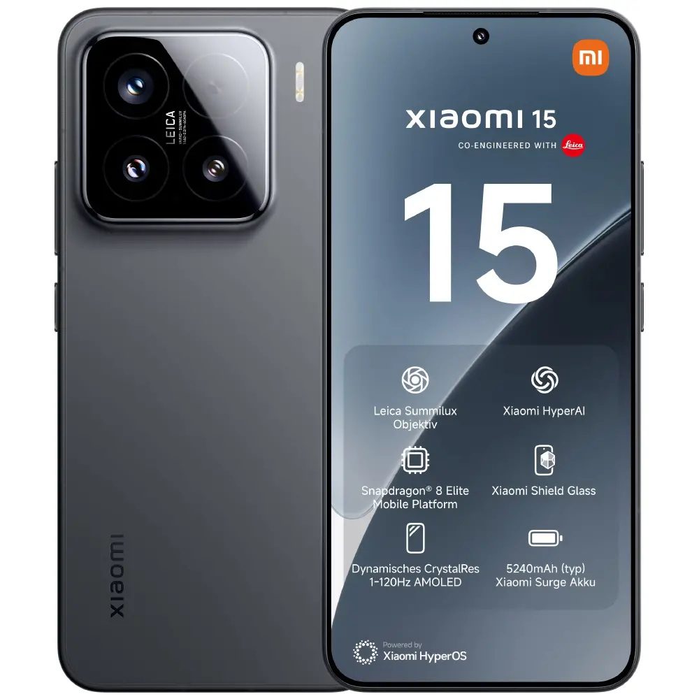 Xiaomi 15 5G Dual Sim 6.36" 12GB/256GB NFC IP68 Black | Smartphone - shopin.gr