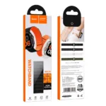 Watchband Hoco WA39 Flex Series 38/40/41/42mm Silicon Strap για Apple Watch series 1/2/3/4/5/6/7/8/9/SE/SE2 Μαύρο | Αξεσουάρ Wearables - shopin.gr