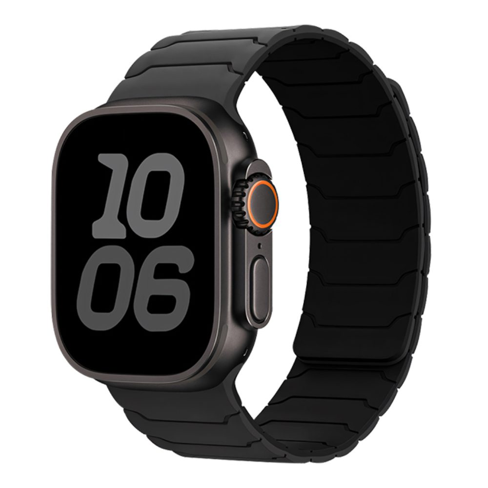 Watchband Hoco WA39 Flex Series 38/40/41/42mm Silicon Strap για Apple Watch series 1/2/3/4/5/6/7/8/9/SE/SE2 Μαύρο | Αξεσουάρ Wearables - shopin.gr