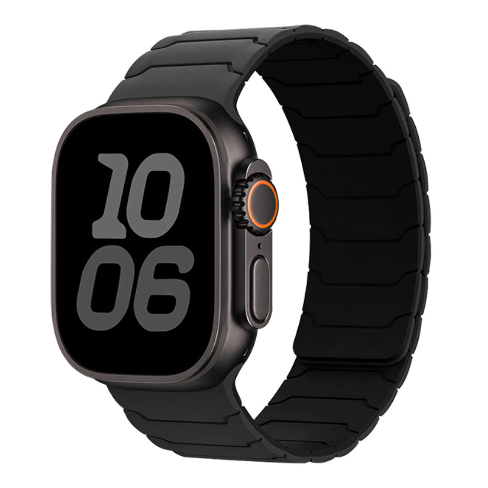 Watchband Hoco WA39 Flex Series 44/45/46/49mm Silicon Strap για Apple Watch series 1/2/3/4/5/6/7/8/9/se/ultra1/ultra2 Μαύρο | Αξεσουάρ Wearables - shopin.gr