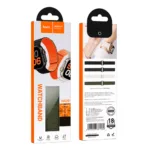 Watchband Hoco WA39 Flex Series 44/45/46/49mm Silicon Strap για Apple Watch series 1/2/3/4/5/6/7/8/9/se/ultra1/ultra2 Χακί με Μαύρο | Αξεσουάρ Wearables - shopin.gr