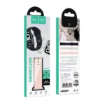Watchband Hoco WA37 44/45/46/49mm Fluorine Rubber για Apple Watch series 1/2/3/4/5/6/7/8/9/se/ultra1/ultra2 Ροζ | Αξεσουάρ Wearables - shopin.gr
