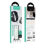 Watchband Hoco WA37 44/45/46/49mm Fluorine Rubber για Apple Watch series 1/2/3/4/5/6/7/8/9/se/ultra1/ultra2 Light Lotus | Αξεσουάρ Wearables - shopin.gr