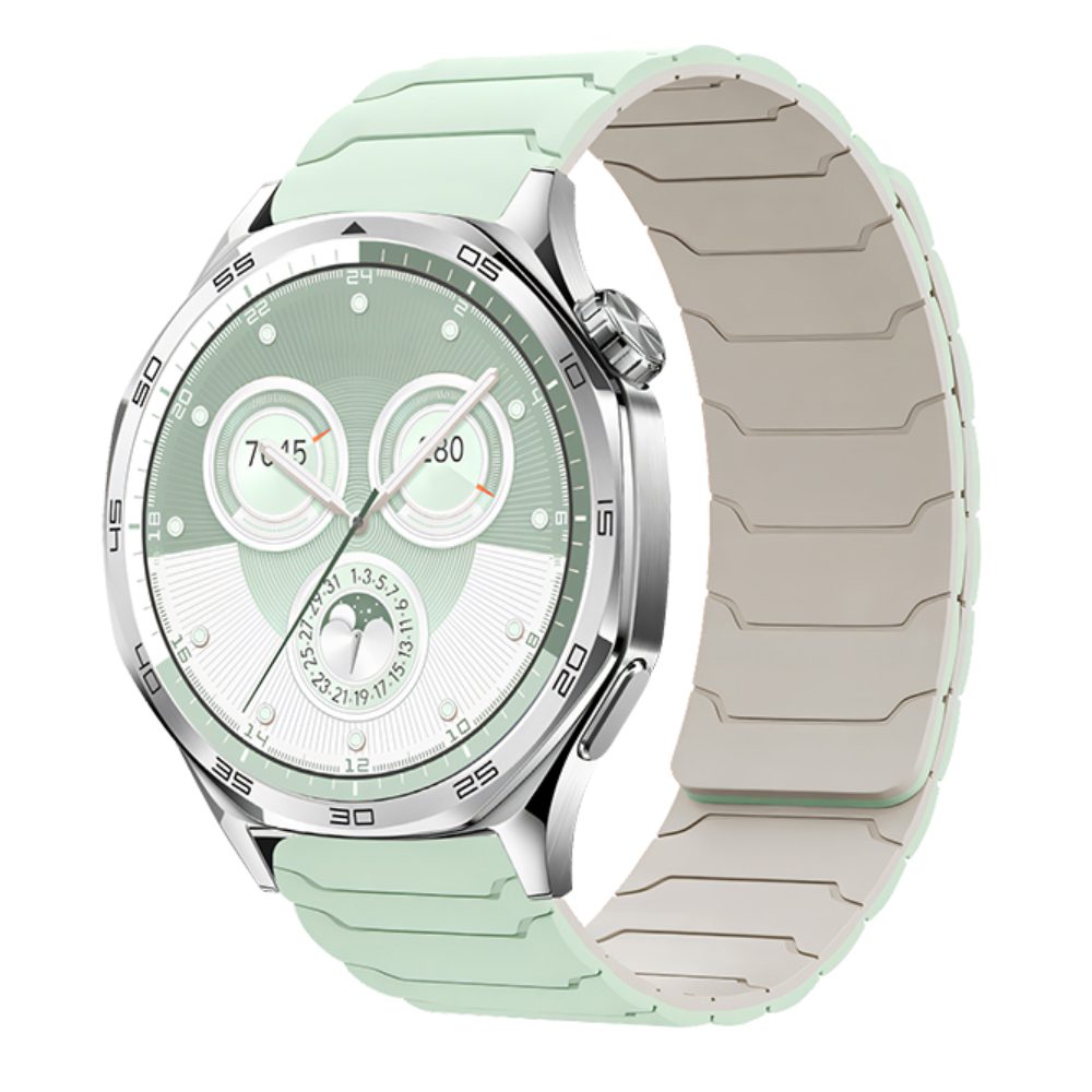 Watchband Hoco WH21 Flexible Silicon Μαγνητικό για Samsung Huawei Xiaomi Vivo OPPO κα 22mm Universal Light Lotus με Λευκό | Αξεσουάρ Wearables - shopin.gr