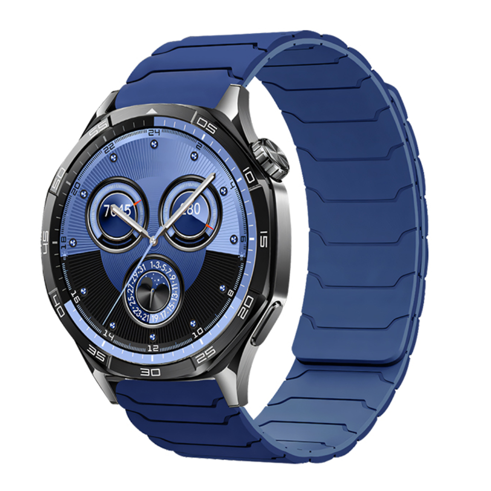 Watchband Hoco WH21 Flexible Silicon Μαγνητικό για Samsung Huawei Xiaomi Vivo OPPO κα 22mm Universal Μπλε | Αξεσουάρ Wearables - shopin.gr