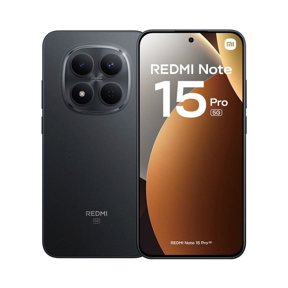 Xiaomi Redmi Note 15 Pro 5G Dual Sim 6.83" 8GB/256GB IP68 Black | Smartphone - shopin.gr
