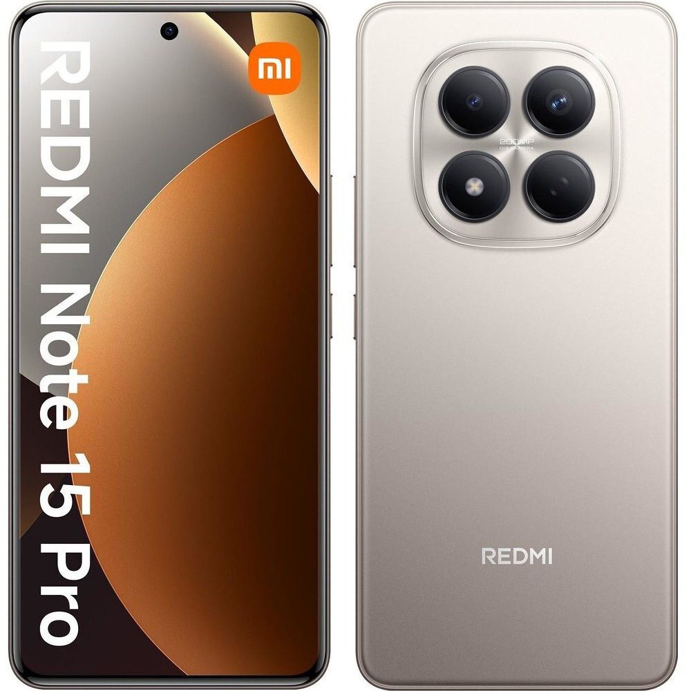 Xiaomi Redmi Note 15 Pro 4G Dual Sim 6.77" 8GB/256GB IP65 Titanium | Smartphone - shopin.gr