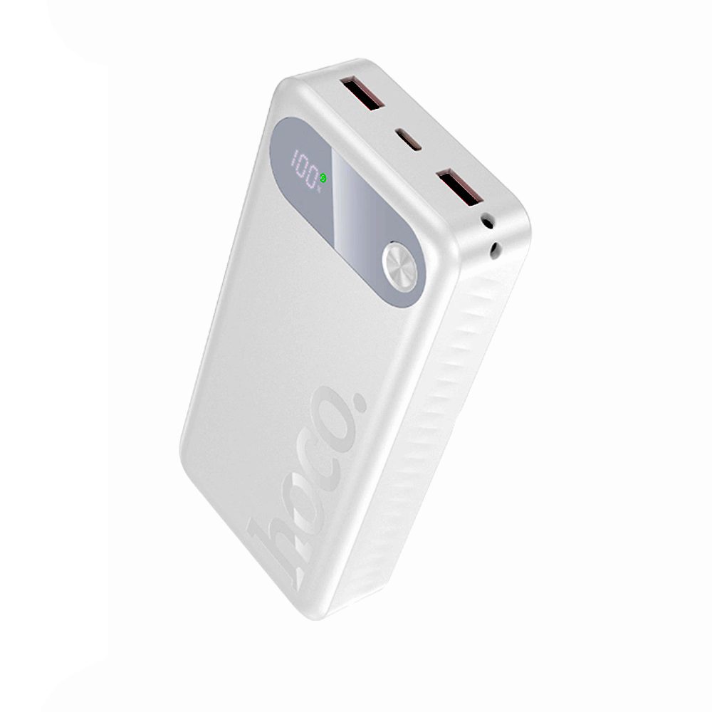Power Bank Hoco J154A Victorious 20000mAh 1xUSB-C PD20W 2xUSB-A 22.5W και LED Ένδειξη Μπαταρίας Λευκό | Power Bank - shopin.gr