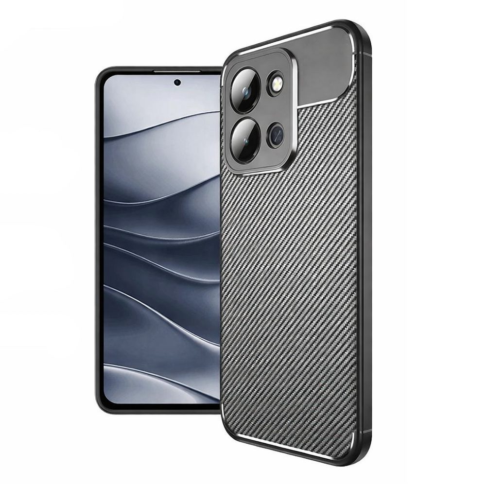 Θήκη Ancus AutoFocus Carbon Fiber για Xiaomi Redmi 15C TPU Μαύρη | Θήκες - shopin.gr
