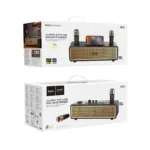 Φορητό Ηχείο Hoco BS63 Graceful 20W BT V5.4 TF CARD AUX USB 4500mAh και 2 Ασύρματα Μικρόφωνα | Φορητά Ηχεία - shopin.gr