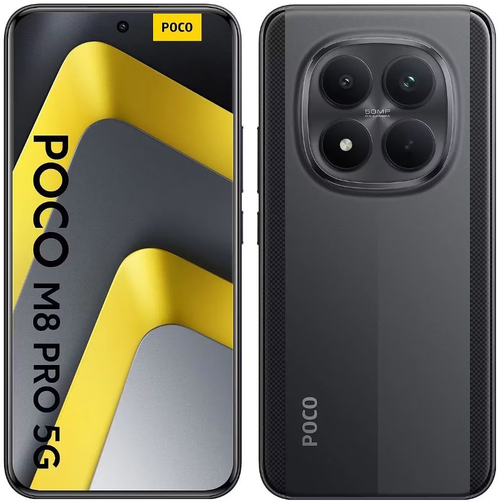 Xiaomi Poco M8 Pro 5G Dual Sim 6.83" 8GB/256GB NFC IP68 Black | Smartphone - shopin.gr