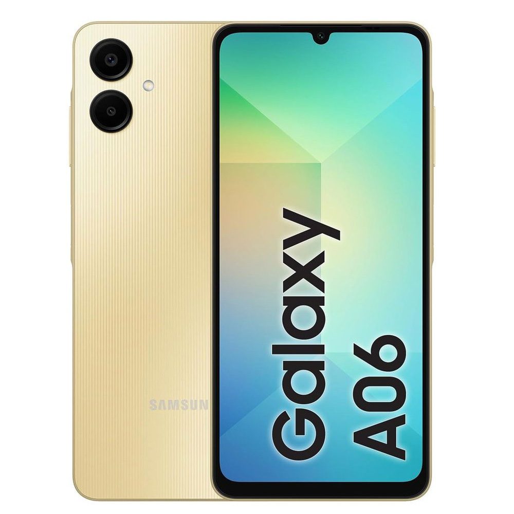 Samsung SM-A065 Galaxy A06 4G Non EU Dual Sim 6.7" 4GB/64GB Gold με 1 Χρόνο Εγγύηση απο Samsung Service | Smartphone - shopin.gr