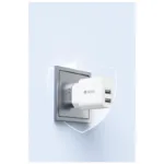 Φορτιστής Ταξιδίου Devia RLC-342 με Διπλή Έξοδο 2xUSB A 12W & Καλώδιο USB A σε Lightning 1m Lite2 Λευκό | Shopin.gr