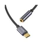 Αντάπτορας Baseus L54 USB C Αρσενικό σε 3.5mm Θηλυκό Γκρι | Shopin.gr