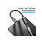 Αντάπτορας Baseus L54 USB C Αρσενικό σε 3.5mm Θηλυκό Γκρι | Shopin.gr