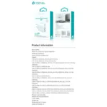 Φορτιστής Ταξιδίου Ταχείας Φόρτισης Devia RCE-4001AACCL με Τετραπλή Έξοδο 2xUSB A & 2xUSB C PD QC 40W Pro1 Λευκό | Shopin.gr