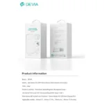 Φορτιστής Ταξιδίου Ταχείας Φόρτισης Devia με Έξοδο USB C PD 30W με Θήκη ShockProof & Tempered Glass & Camera Cover Apple iPhone 17 Star Pack Λευκό | Shopin.gr