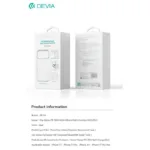 Φορτιστής Ταξιδίου Ταχείας Φόρτισης Devia με Έξοδο USB C PD 30W & Θήκη ShockProof & Tempered Glass & Camera Cover Apple iPhone 17 Pro Star Pack Λευκό | Shopin.gr