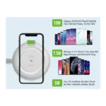 Ασύρματος Φορτιστής Devia EA242 V3 15W για Smartphones Allen Μαύρο | Shopin.gr