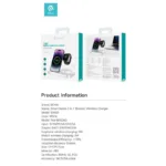 Ασύρματος Φορτιστής - Βάση με Βραχίονα 3in1 Devia EA405 15W για Apple Airpods