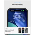 Θήκη TPU & PC Spigen Ultra Hybrid Mag Magsafe Apple iPhone 17 Pro Max Frost Μαύρο | Shopin.gr