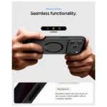 Θήκη TPU & PC Spigen Ultra Hybrid Mag Magsafe Apple iPhone 17 Pro Max Frost Μαύρο | Shopin.gr