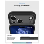 Θήκη TPU & PC Spigen Ultra Hybrid Mag Magsafe Apple iPhone 17 Pro Max Frost Μαύρο | Shopin.gr