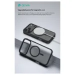 Θήκη TPU & PC Shock Proof Devia Magnetic Apple iPhone 17 Pro Pino Σκούρο Μπλε | Shopin.gr