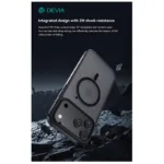 Θήκη TPU & PC Shock Proof Devia Magnetic Apple iPhone 17 Pro Pino Πορτοκαλί | Shopin.gr