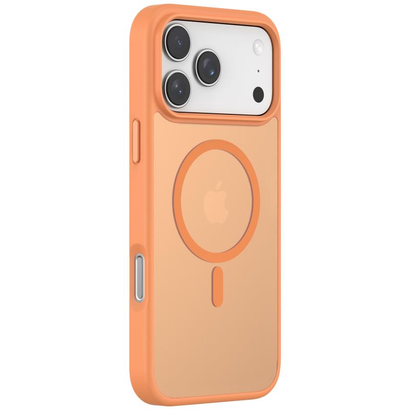 Θήκη TPU & PC Shock Proof Devia Magnetic Apple iPhone 17 Pro Pino Πορτοκαλί | Shopin.gr