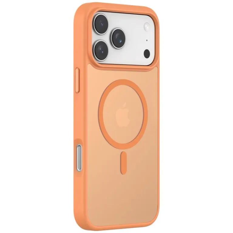 Θήκη TPU & PC Shock Proof Devia Magnetic Apple iPhone 17 Pro Pino Πορτοκαλί | Shopin.gr
