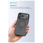 Θήκη TPU & PC Shock Proof Devia Magnetic Apple iPhone 17 Pro Max Pino Μαύρο | Shopin.gr