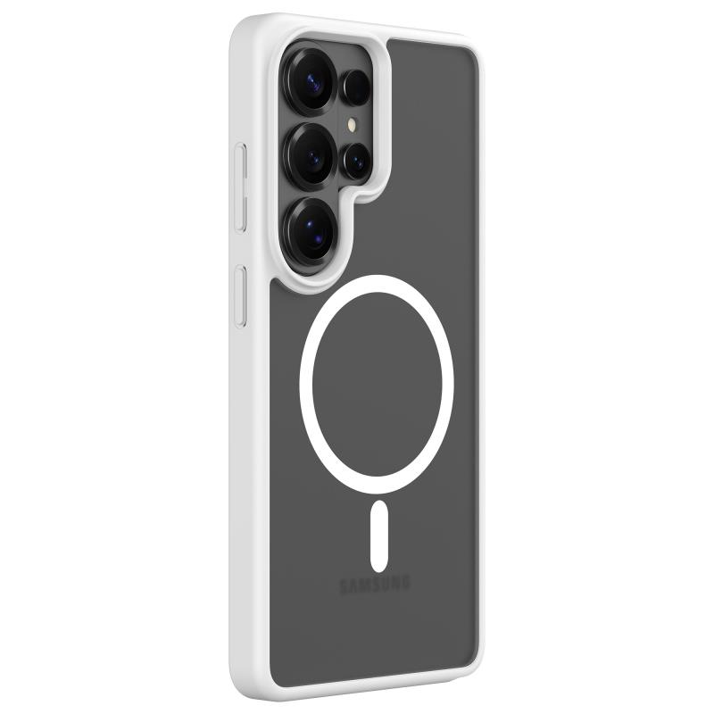 Θήκη TPU & PC Shock Proof Devia Magnetic Samsung Galaxy S26 Ultra 5G Pino Λευκό | Shopin.gr