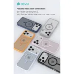 Θήκη TPU & PC Shock Proof Devia Magnetic Apple iPhone Air Pino Μαύρο | Shopin.gr